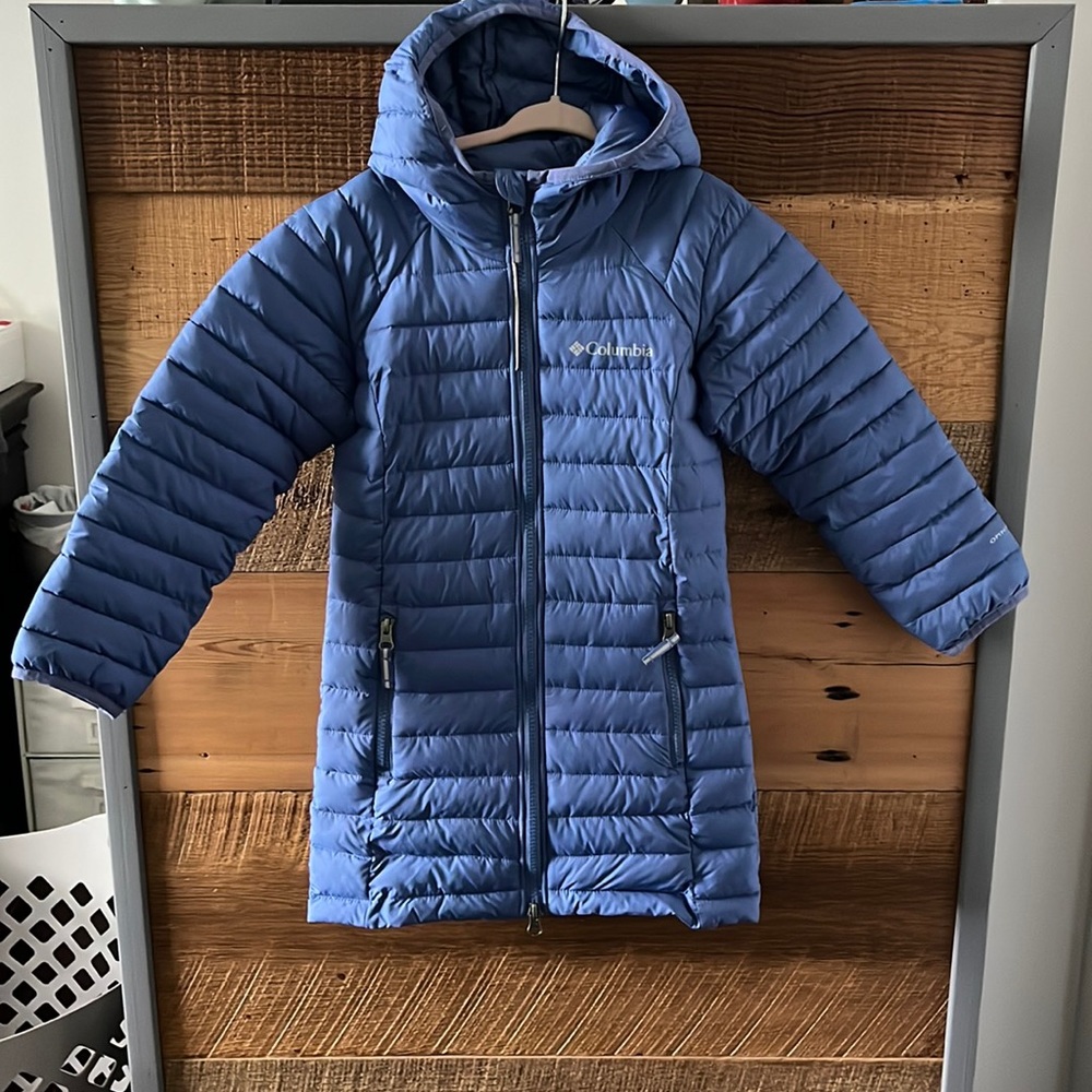 Girls Columbia Omni Heat Long Jacket